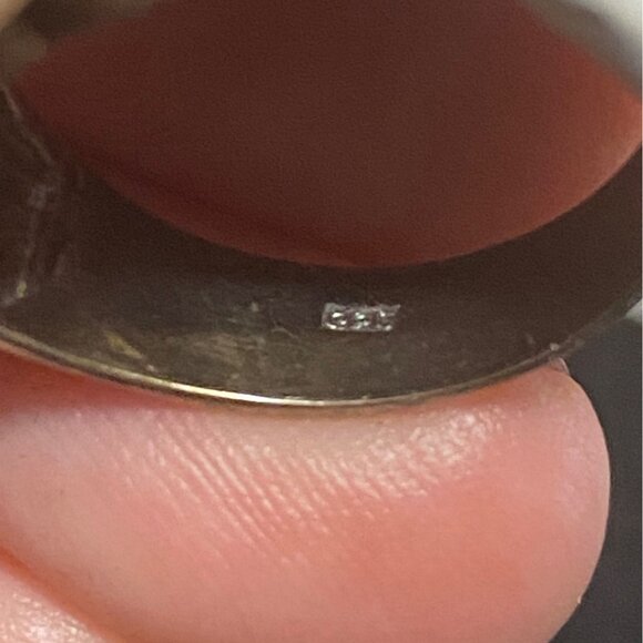 Ring Size 7.5 Garnet Sterling Silver 925 Women Semi-Precious Stone - Picture 11 of 12